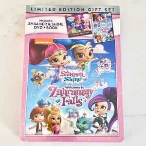 Shimmer & Shine Zahracorn Adventure DVD + Book Set